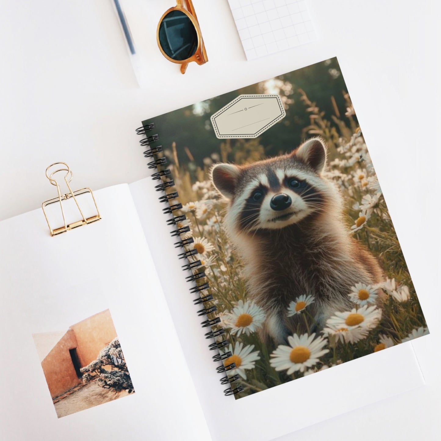 “Meadow Mischief - Spiral Notebook