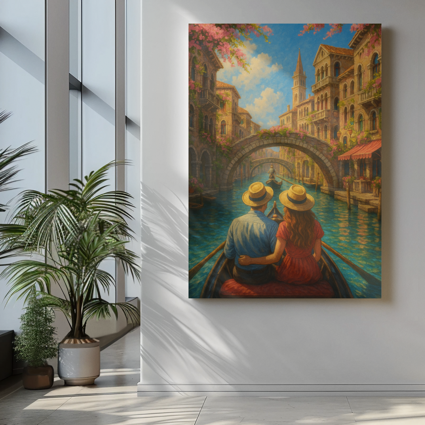 “Whispers on the Water” - Satin Poster