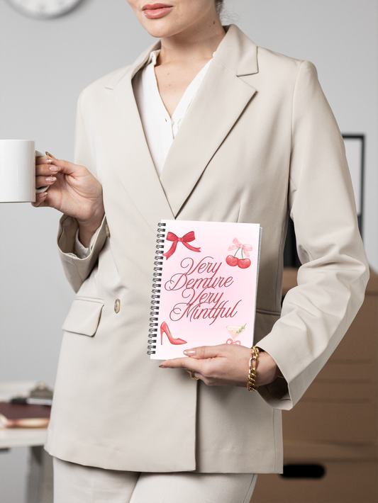 “Cherry on Top” - Chic Spiral Notebook