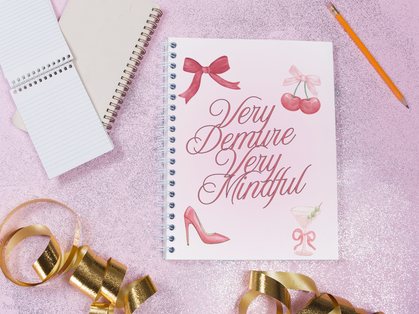 “Cherry on Top” - Chic Spiral Notebook