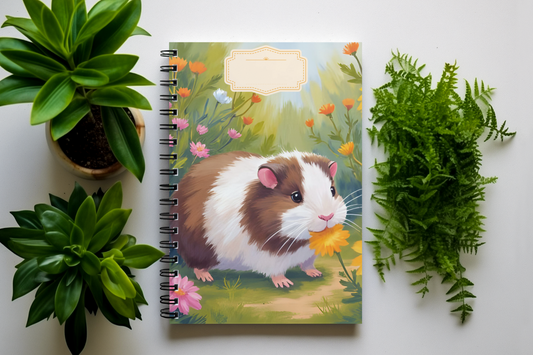 Bloom & Squeak - Guinea Pig Spiral Notebook