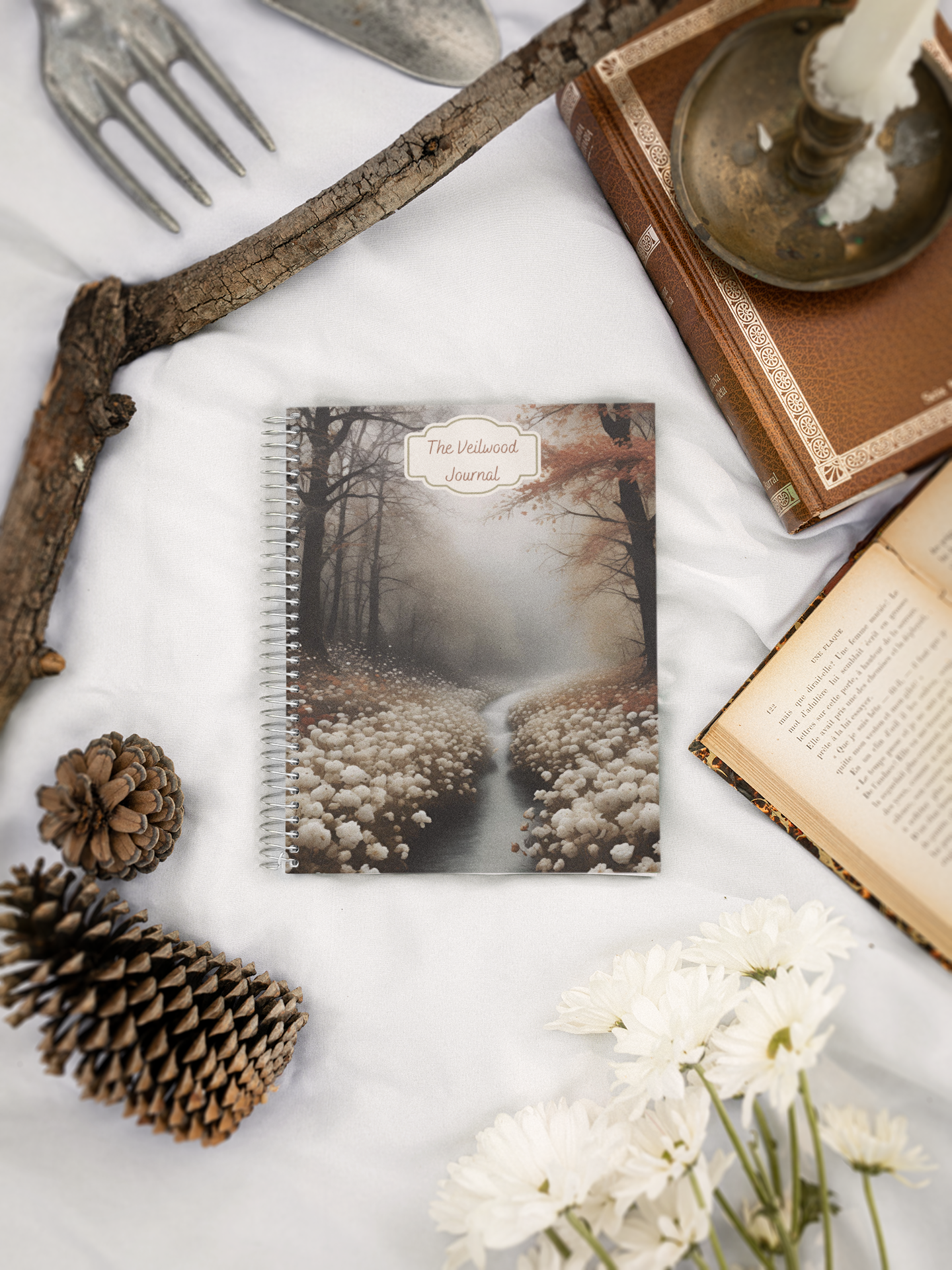The Veilwood Journal - Spiral Notebook
