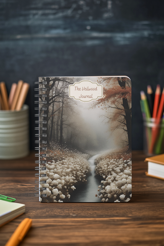 The Veilwood Journal - Spiral Notebook