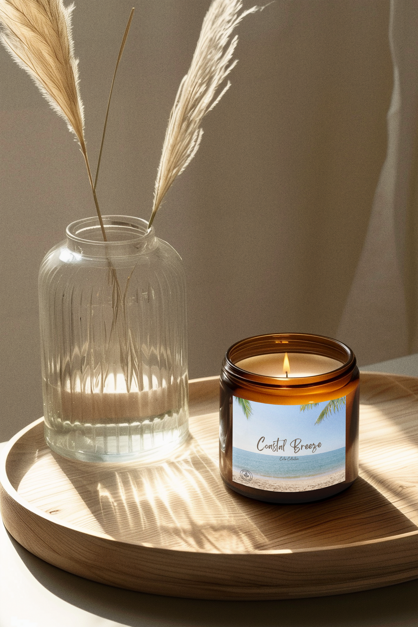 Coastal Breeze Scented Soy Candle 9oz