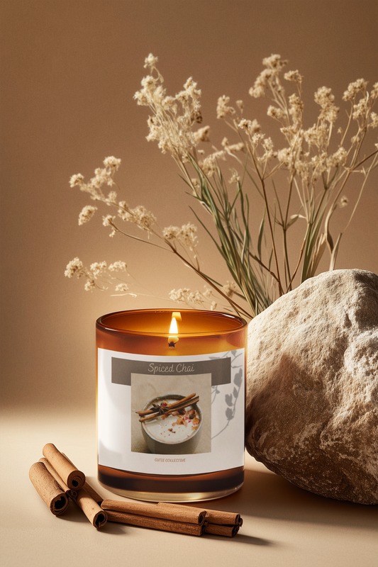 Spiced Chai Scented Soy Candle 9oz