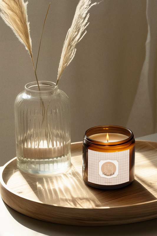 Cashmere Musk Scented Soy Candle 9oz