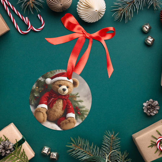 “Beary Merry Christmas” - Acrylic Ornament