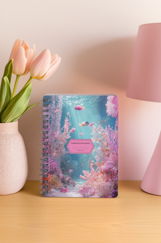 “Beneath the Blue” - Spiral Notebook