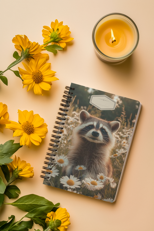 “Meadow Mischief - Spiral Notebook