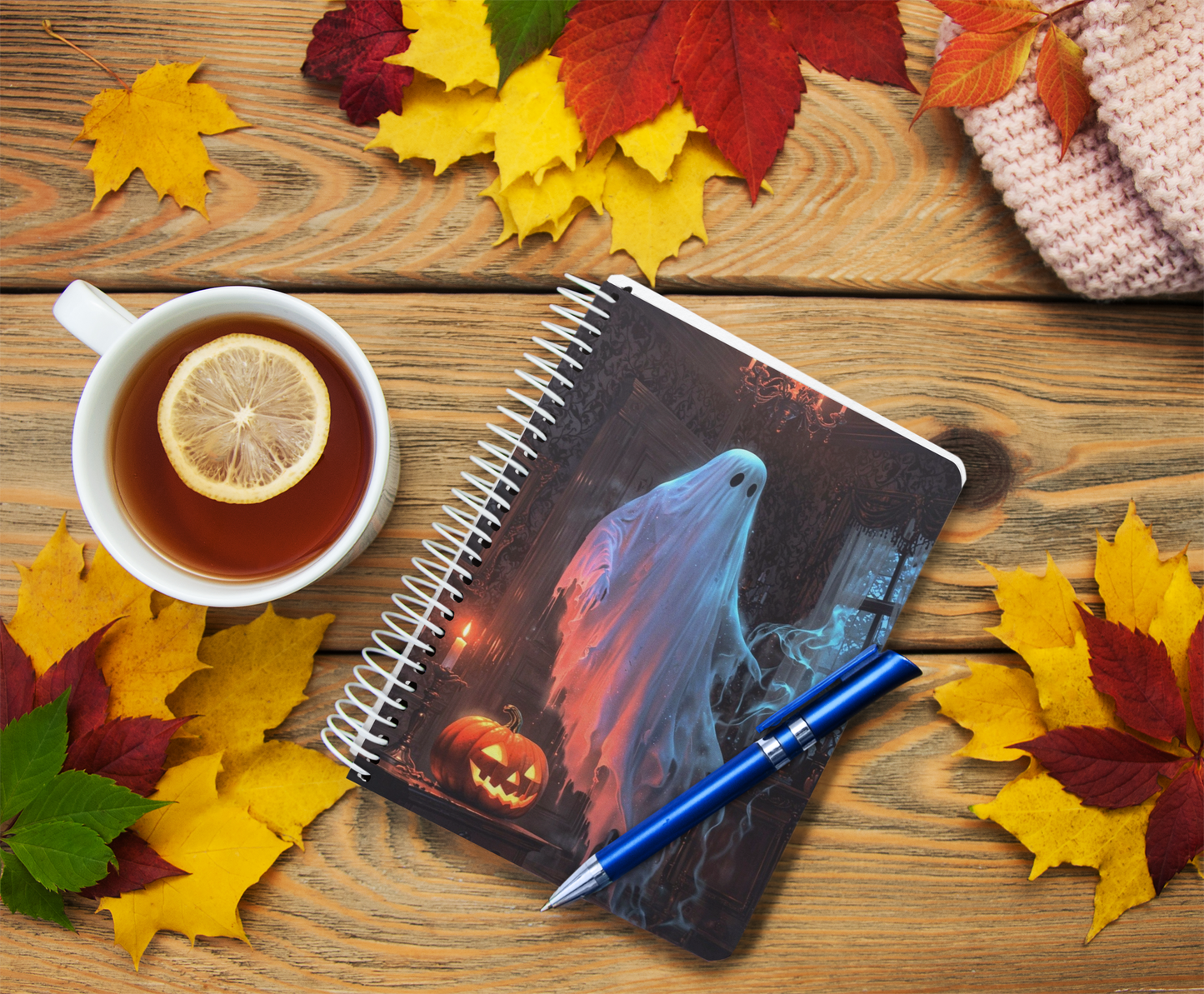 “The Chandelier Haunting” - Ghost Spiral Notebook