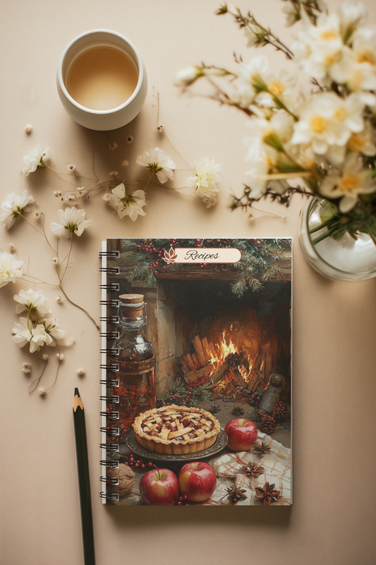 “A Slice of Fall” - Spiral Notebook