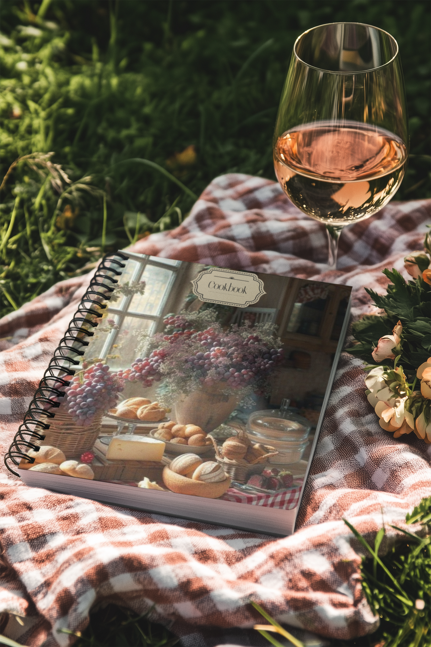 “Flour & Vine” - Spiral Notebook
