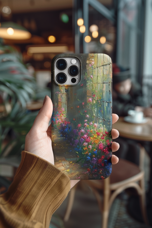 “Sunlit Bloomway” - Tough Phone Cover