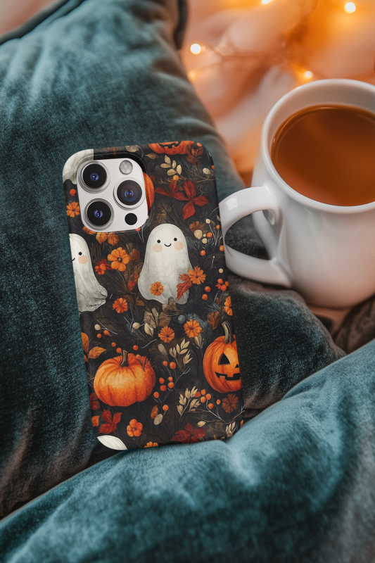 "Pumpkin Patch Phantoms" - Tough Phone Case
