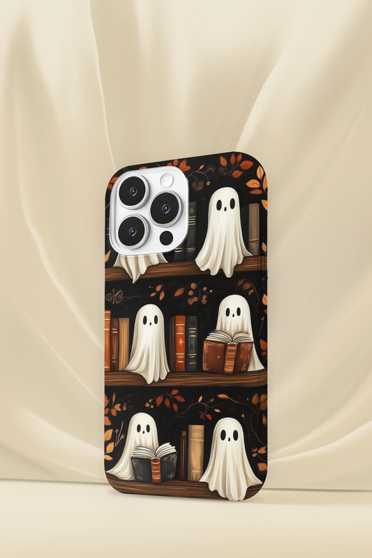 “Ghost Stories & Good Reads”  - Hard Phone Case Cover