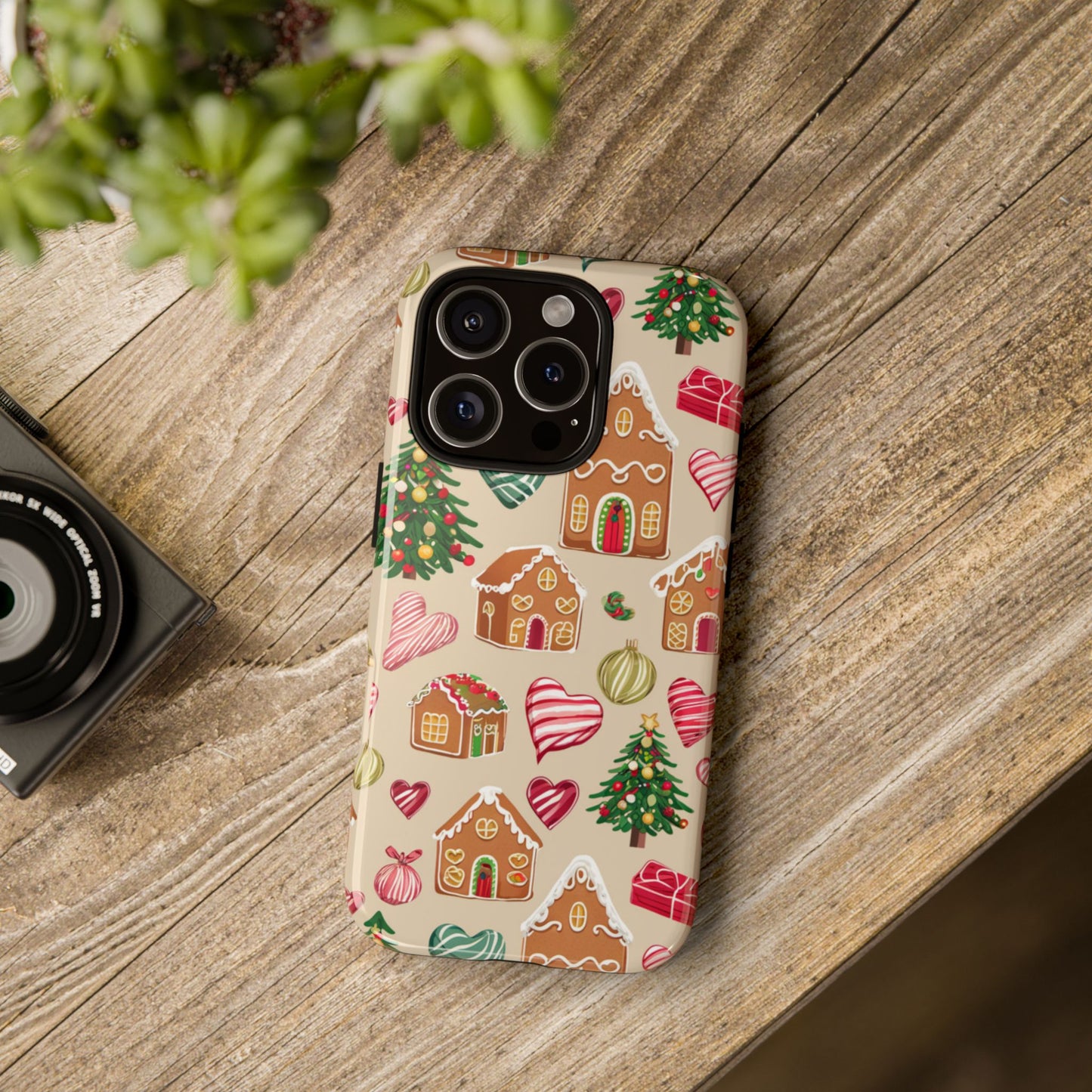 "Ginger Sweet Holiday" - Hard Cover Phone Case