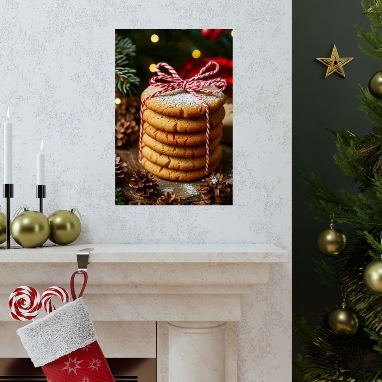 “Sweetly Stacked” - Matte Canvas Poster