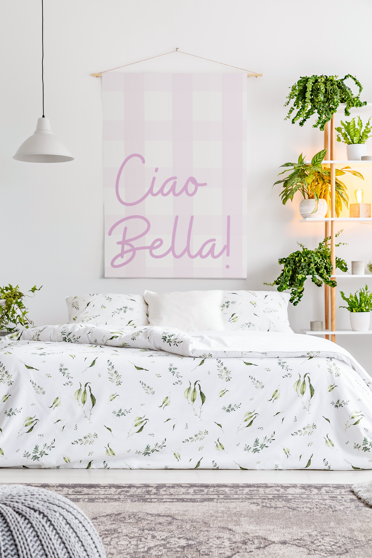 La Vie En Pink - Ciao Bella! Satin Poster
