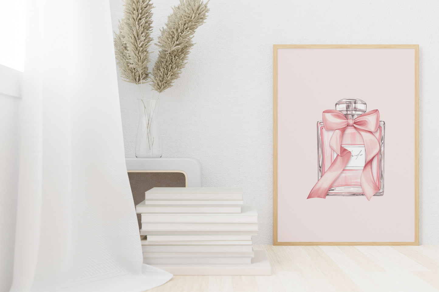 Sweet Notes of Pink - Perfume Satin Poster