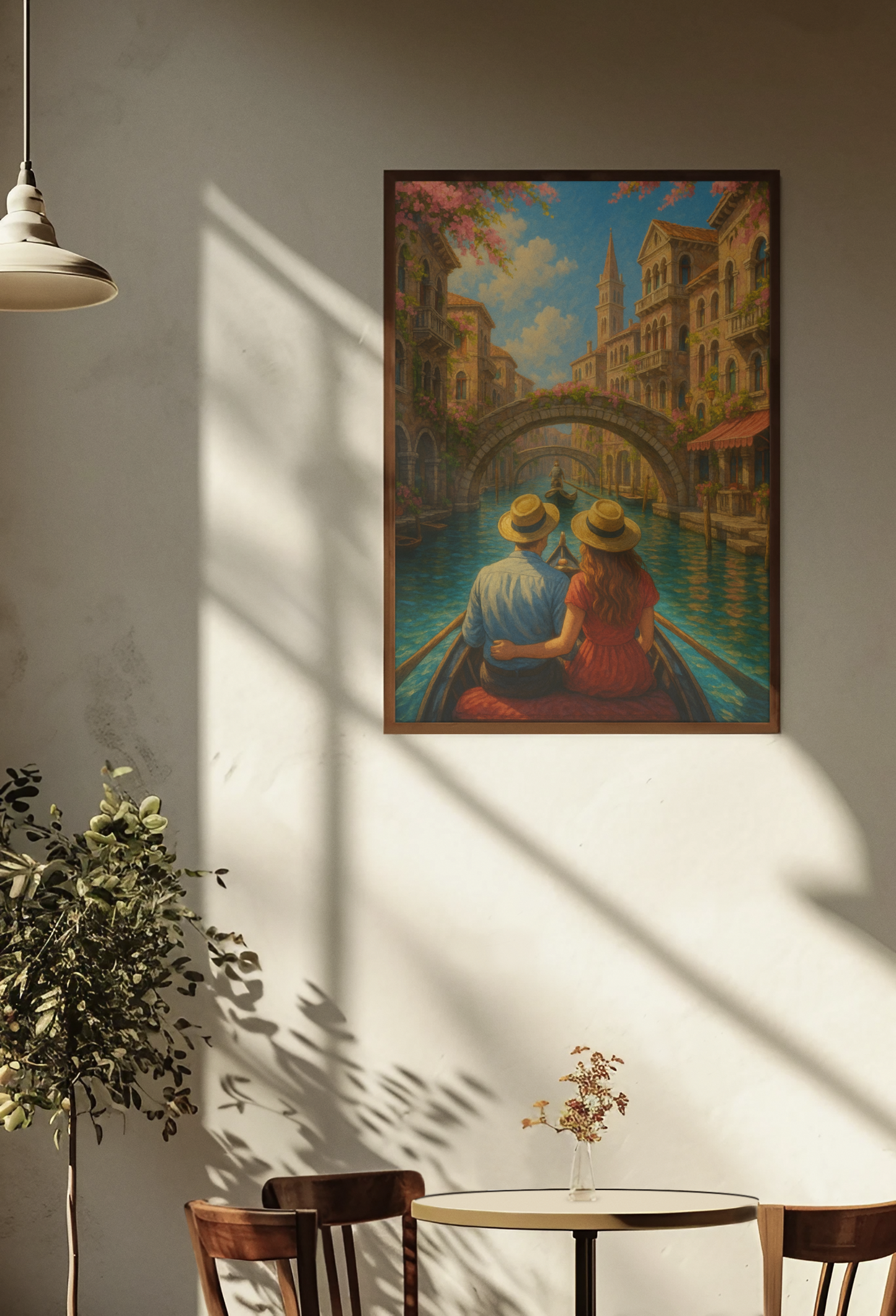 “Whispers on the Water” - Satin Poster