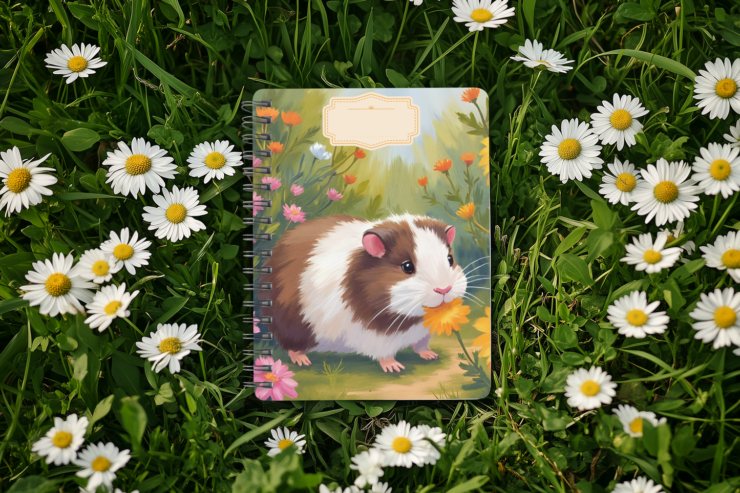 Bloom & Squeak - Guinea Pig Spiral Notebook