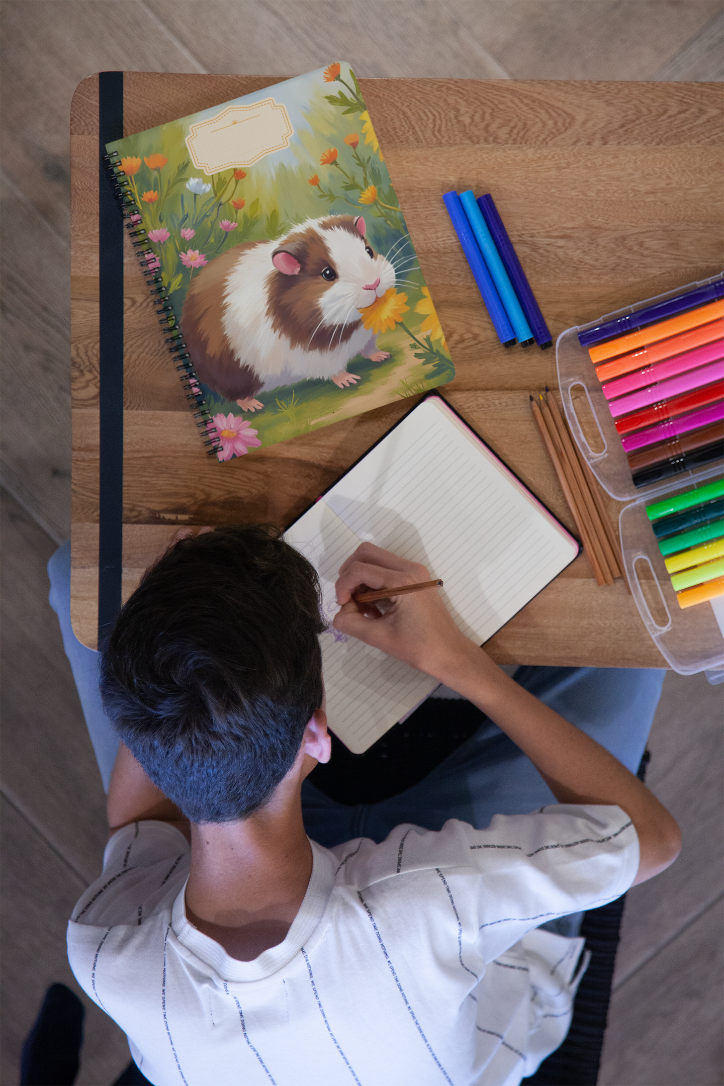 Bloom & Squeak - Guinea Pig Spiral Notebook