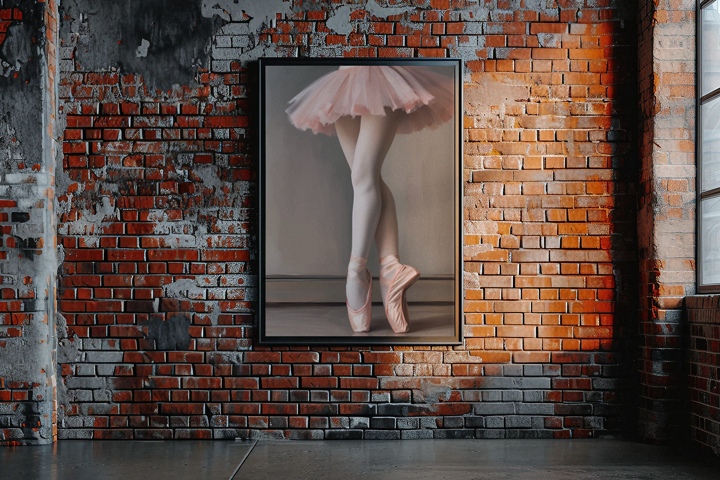 "Twirl of a Dream" - Ballerina Satin Poster