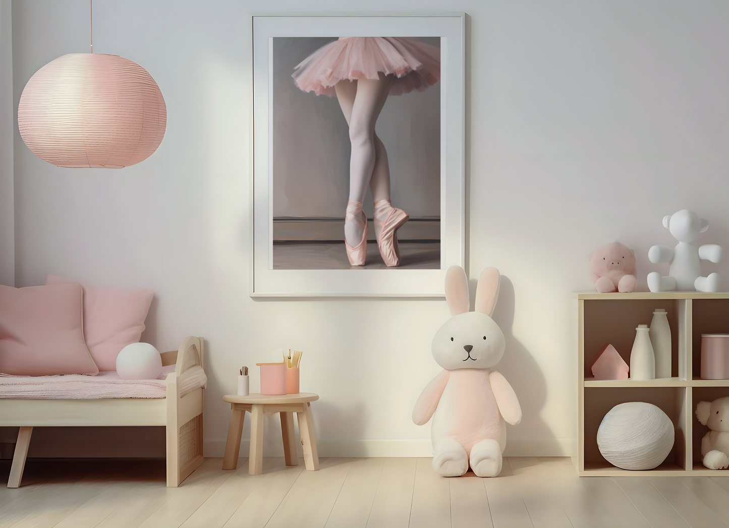 "Twirl of a Dream" - Ballerina Satin Poster