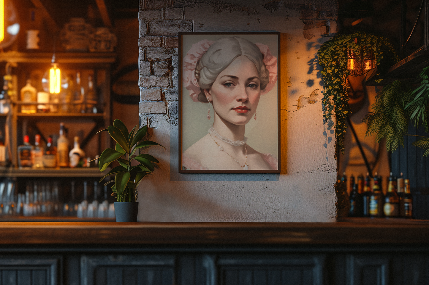 "A Queen’s Quiet Sorrow" - Satin Poster