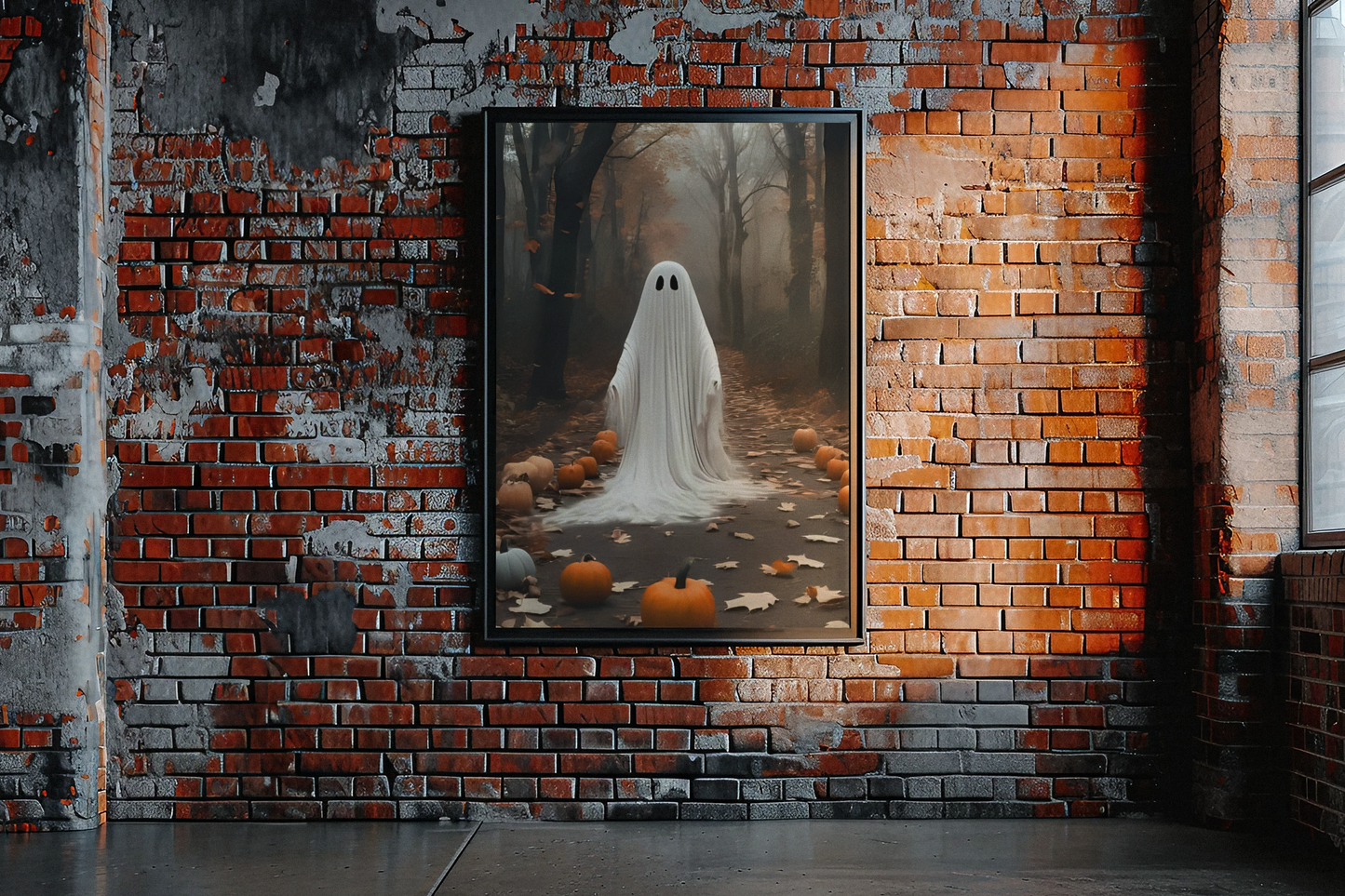 "The Hollow Path" - Ghost Satin Poster