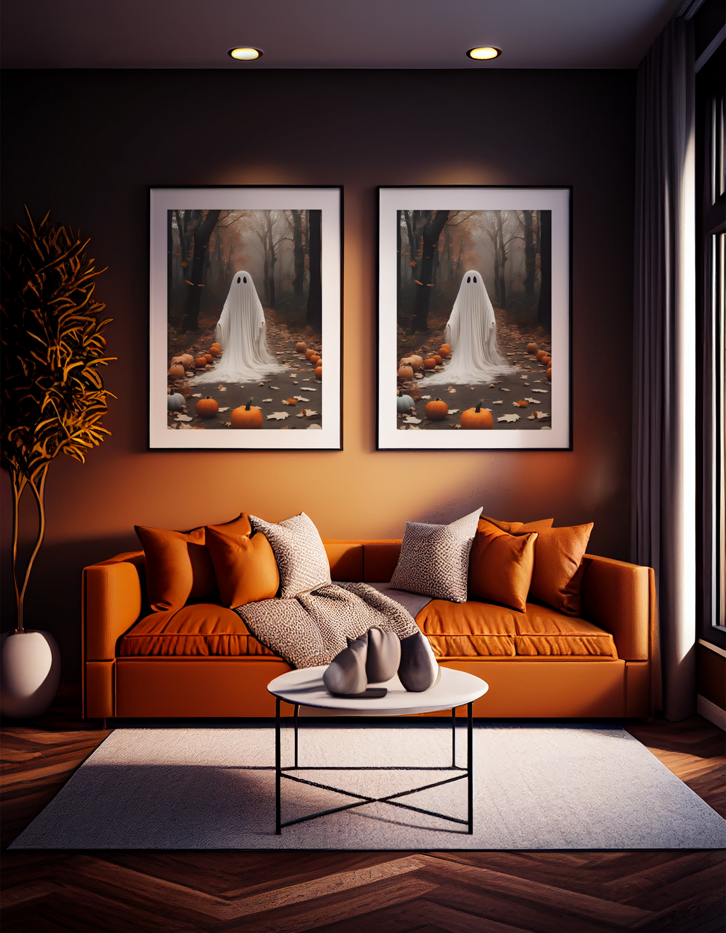 "The Hollow Path" - Ghost Satin Poster