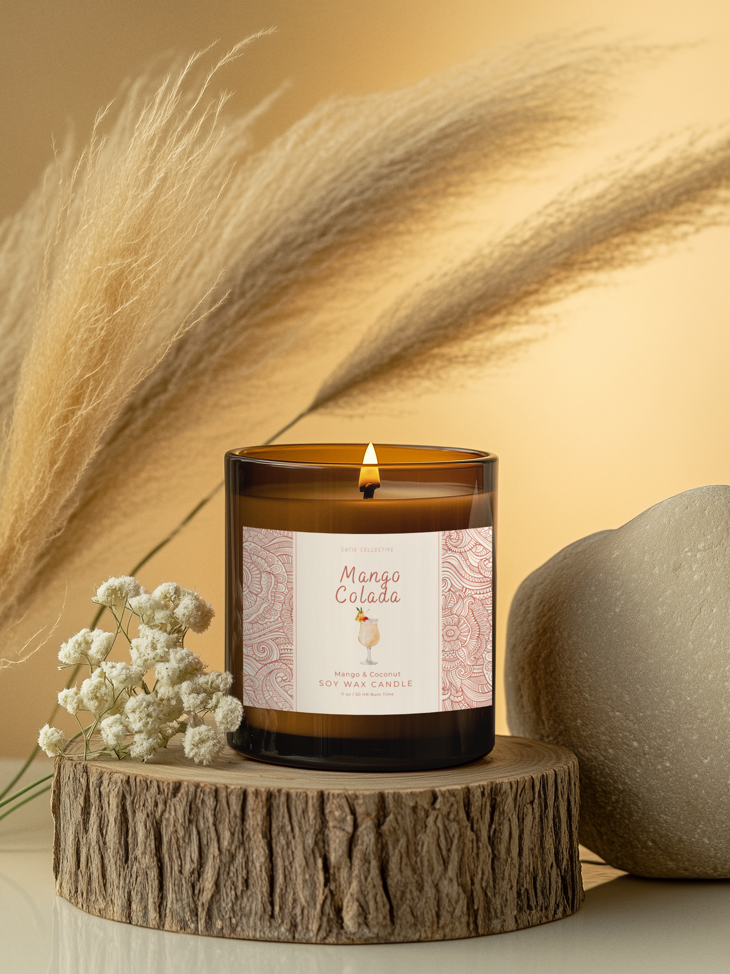 Mango Colada Scented Candle 9oz