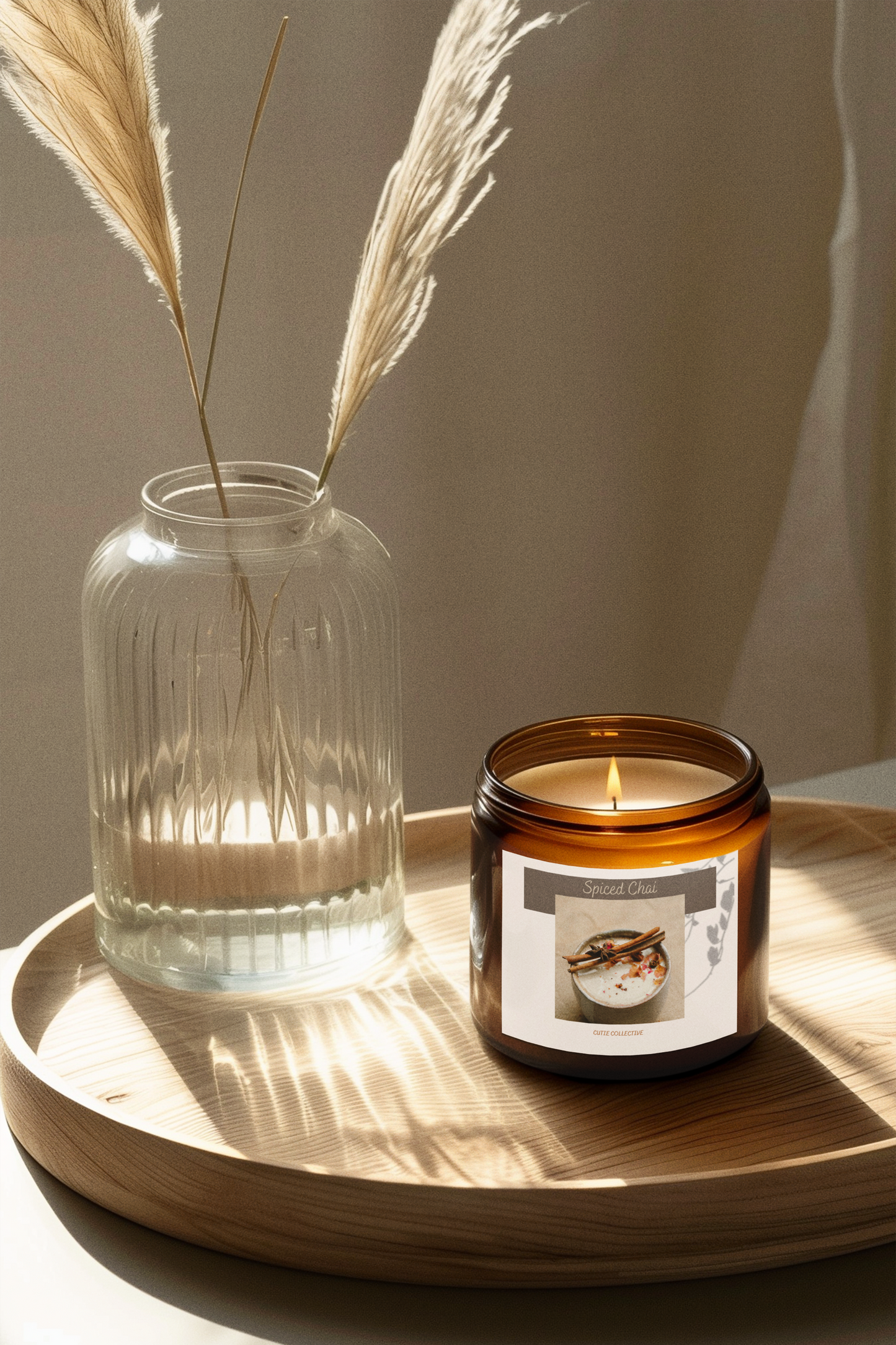 Spiced Chai Scented Soy Candle 9oz