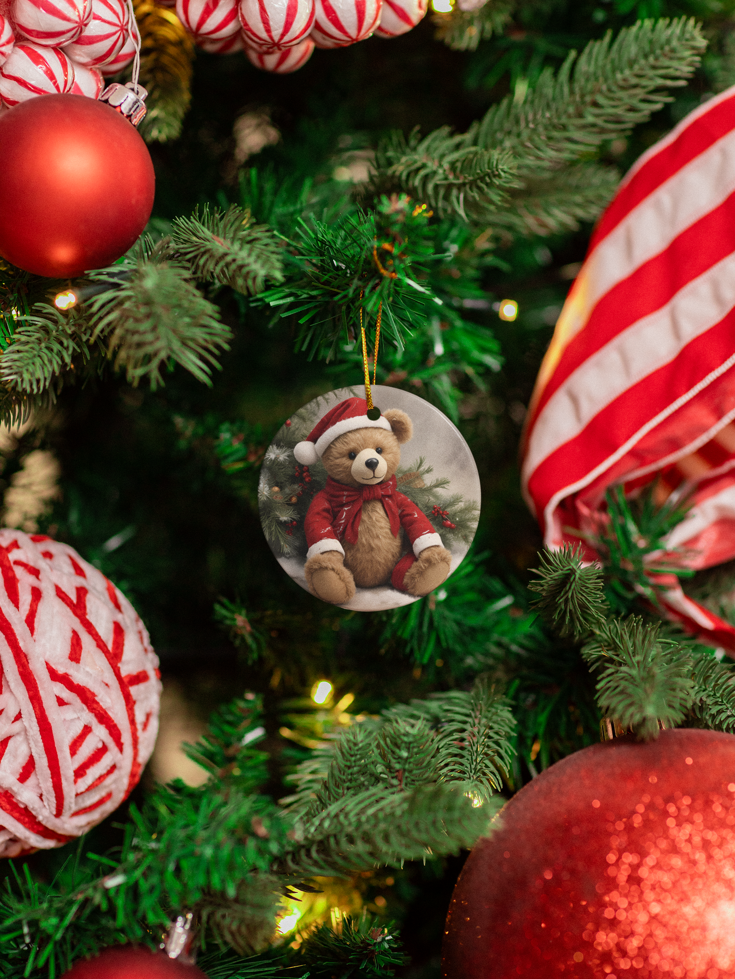 “Beary Merry Christmas” - Acrylic Ornament