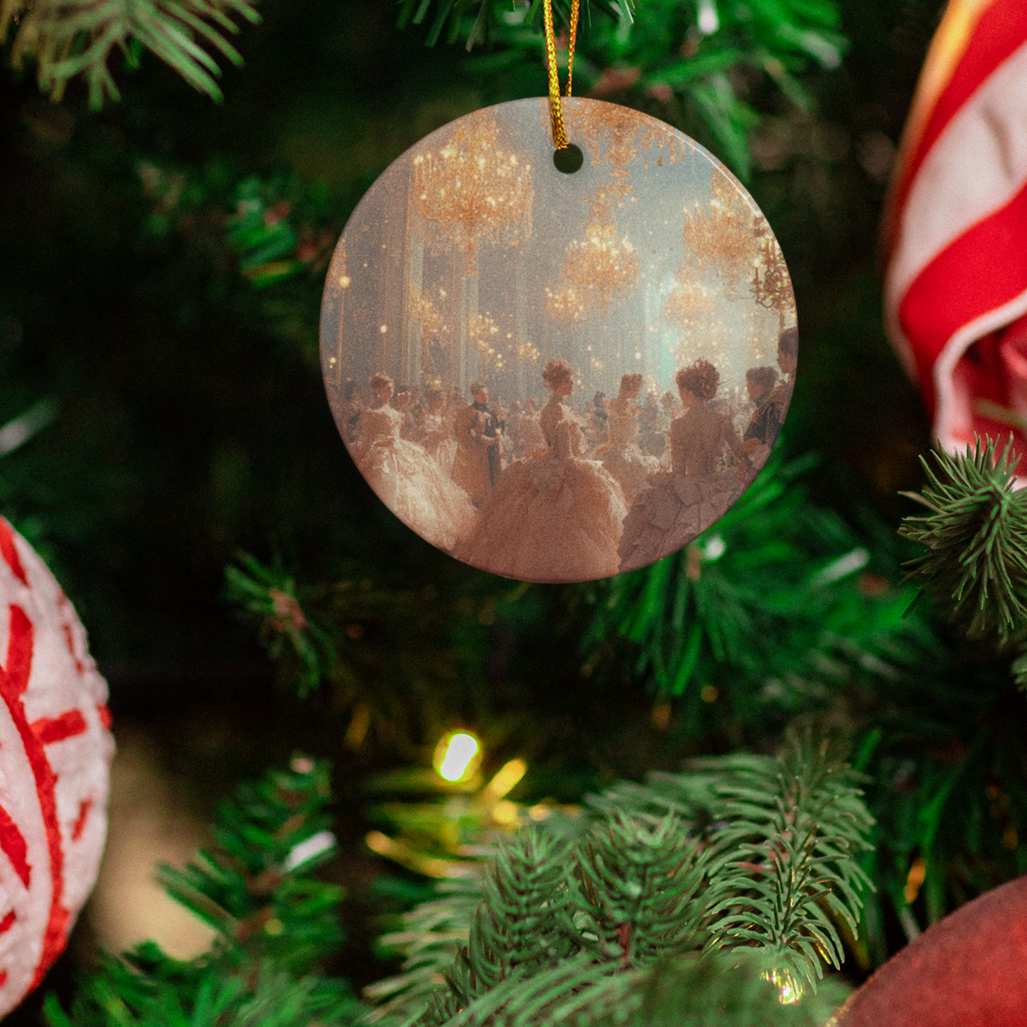 “Waltz of the Winter Stars”  - Acrylic Ornament