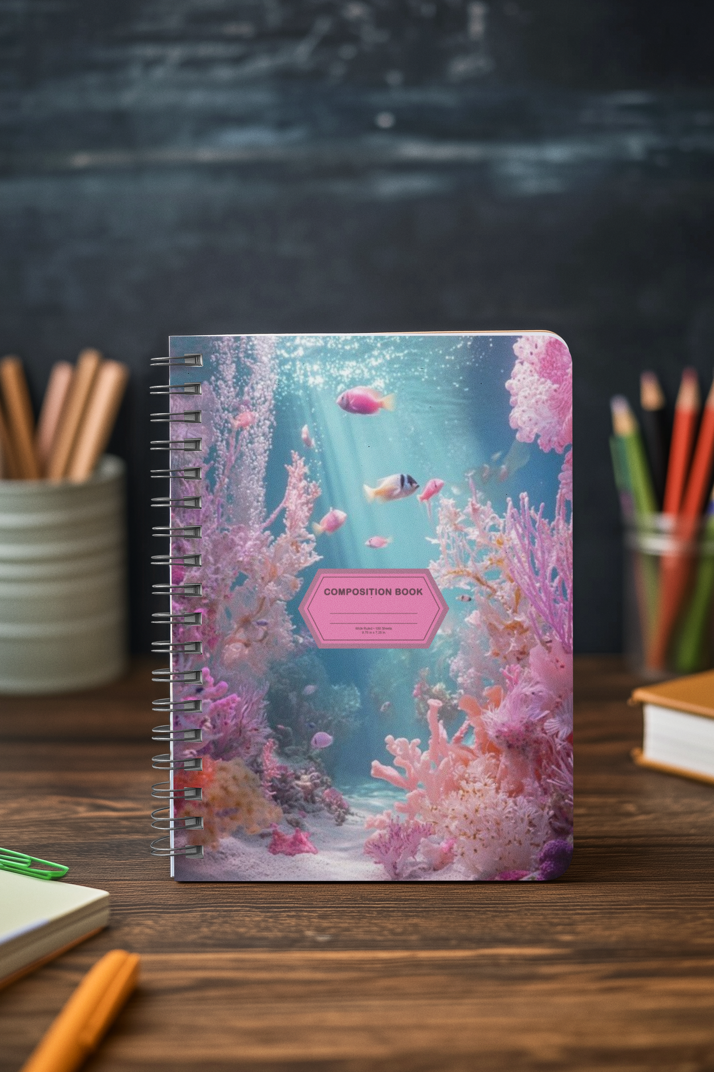 “Beneath the Blue” - Spiral Notebook