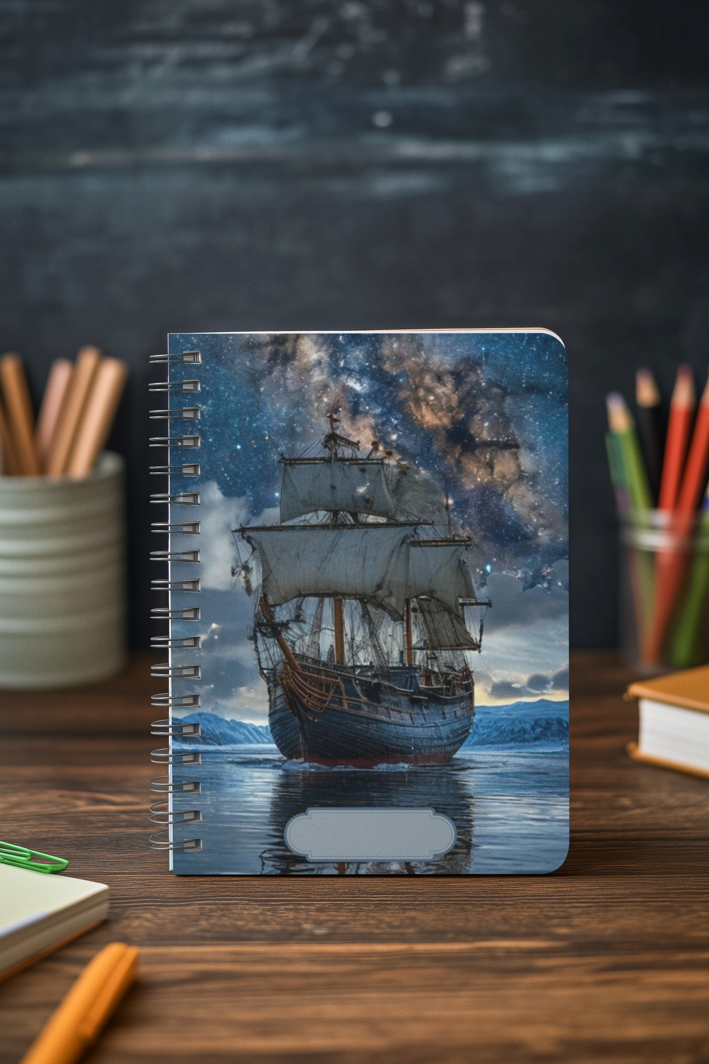 “Celestial Drift” - Spiral Notebook