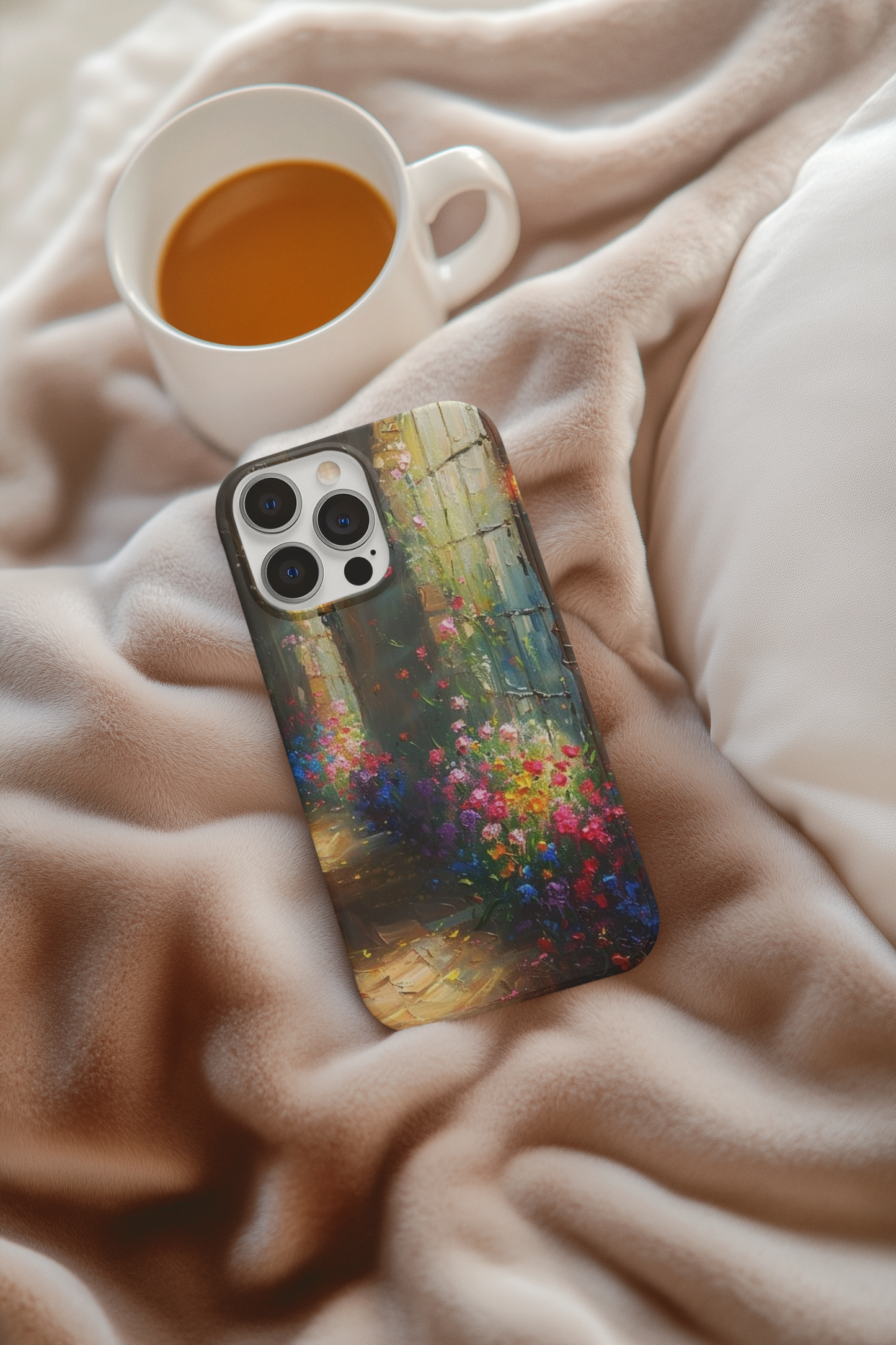 “Sunlit Bloomway” - Tough Phone Cover