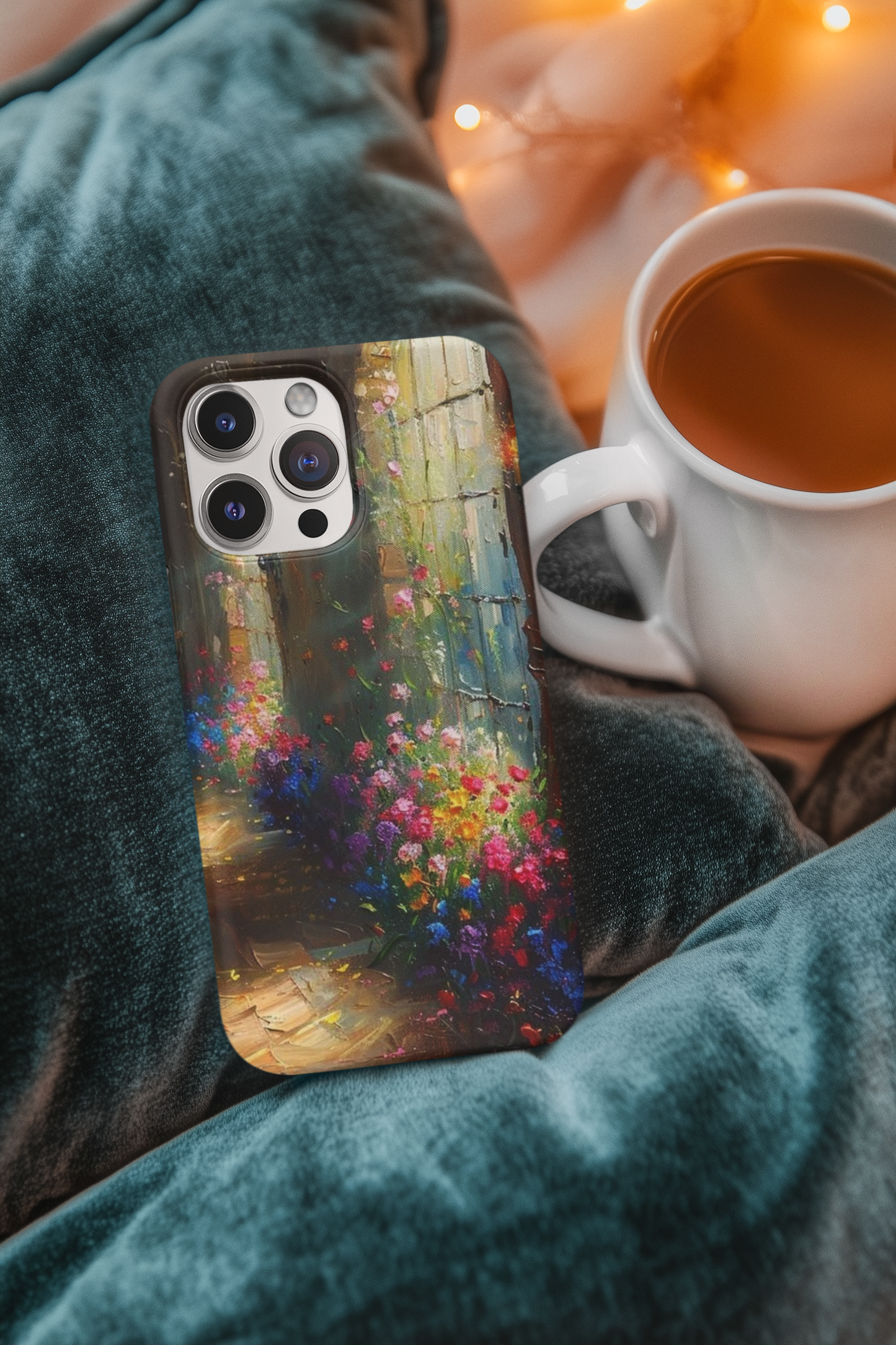 “Sunlit Bloomway” - Tough Phone Cover