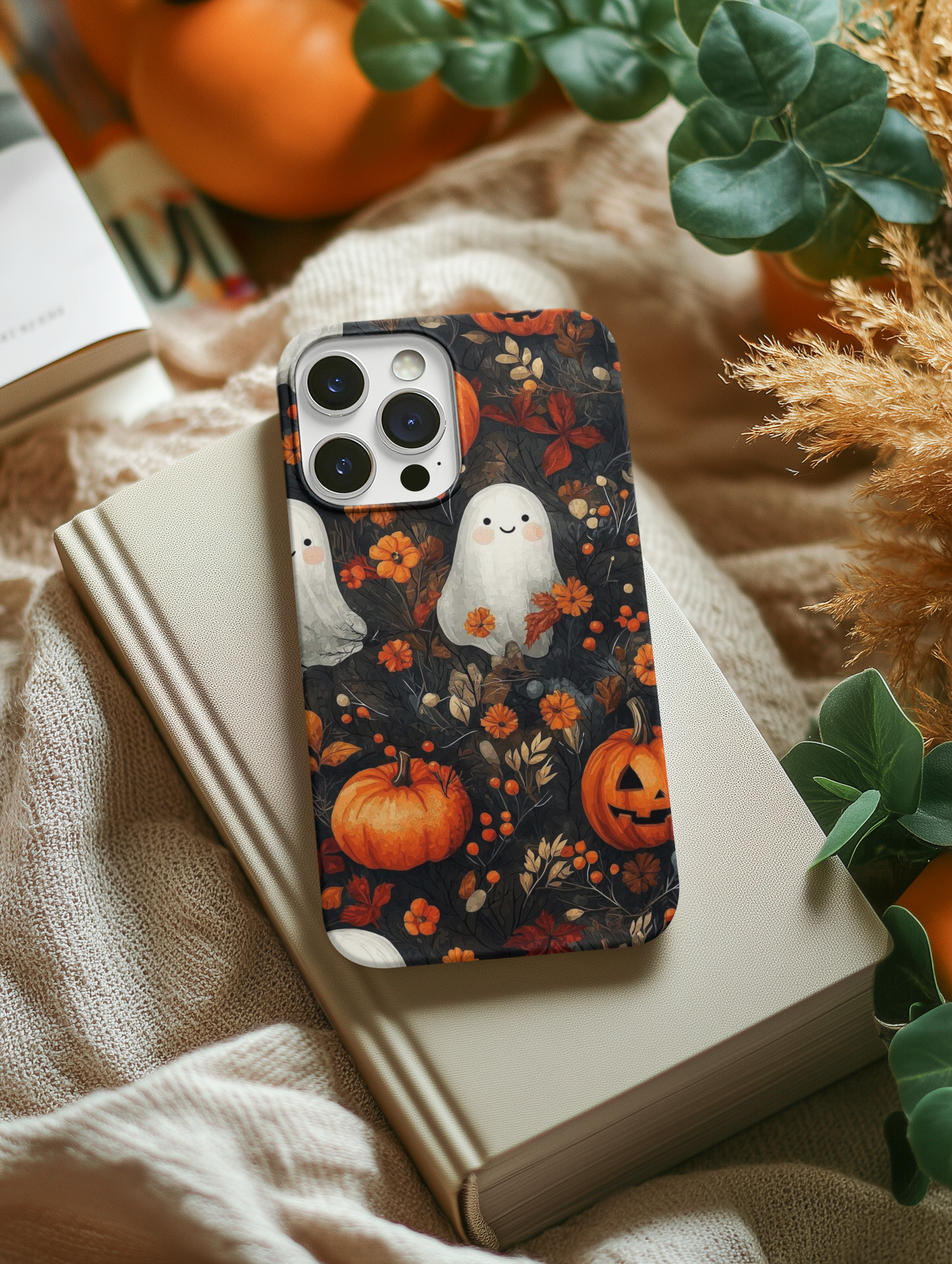 "Pumpkin Patch Phantoms" - Tough Phone Case
