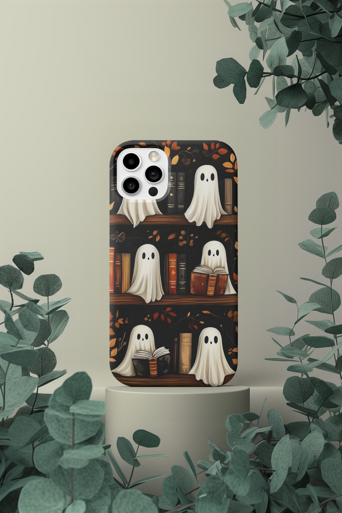 “Ghost Stories & Good Reads”  - Hard Phone Case Cover