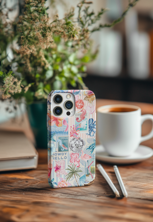 “Salt & Seafoam” - Tough Phone Case