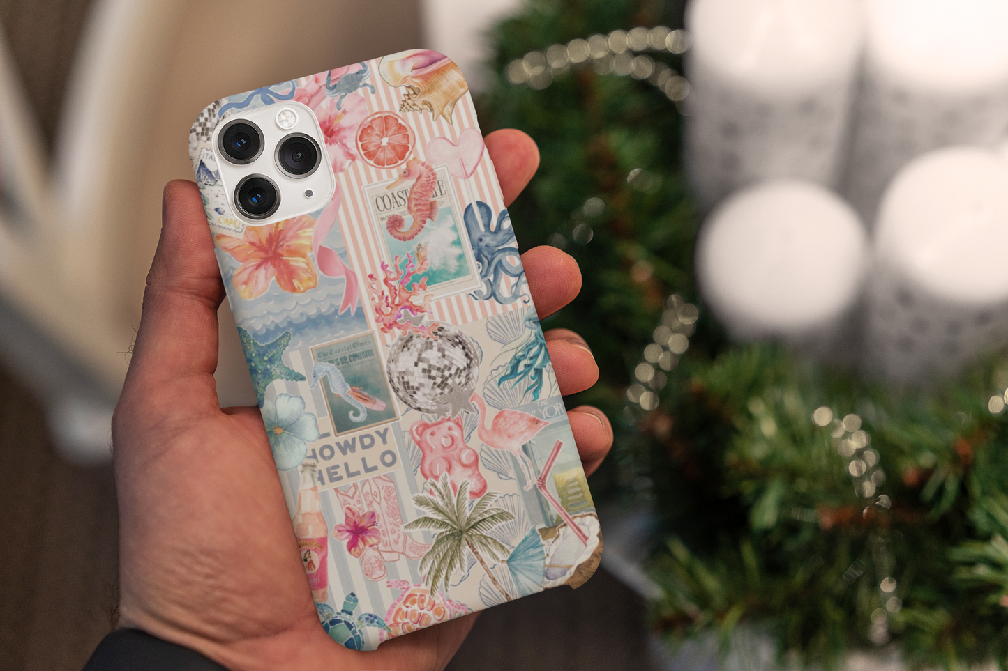 “Salt & Seafoam” - Tough Phone Case