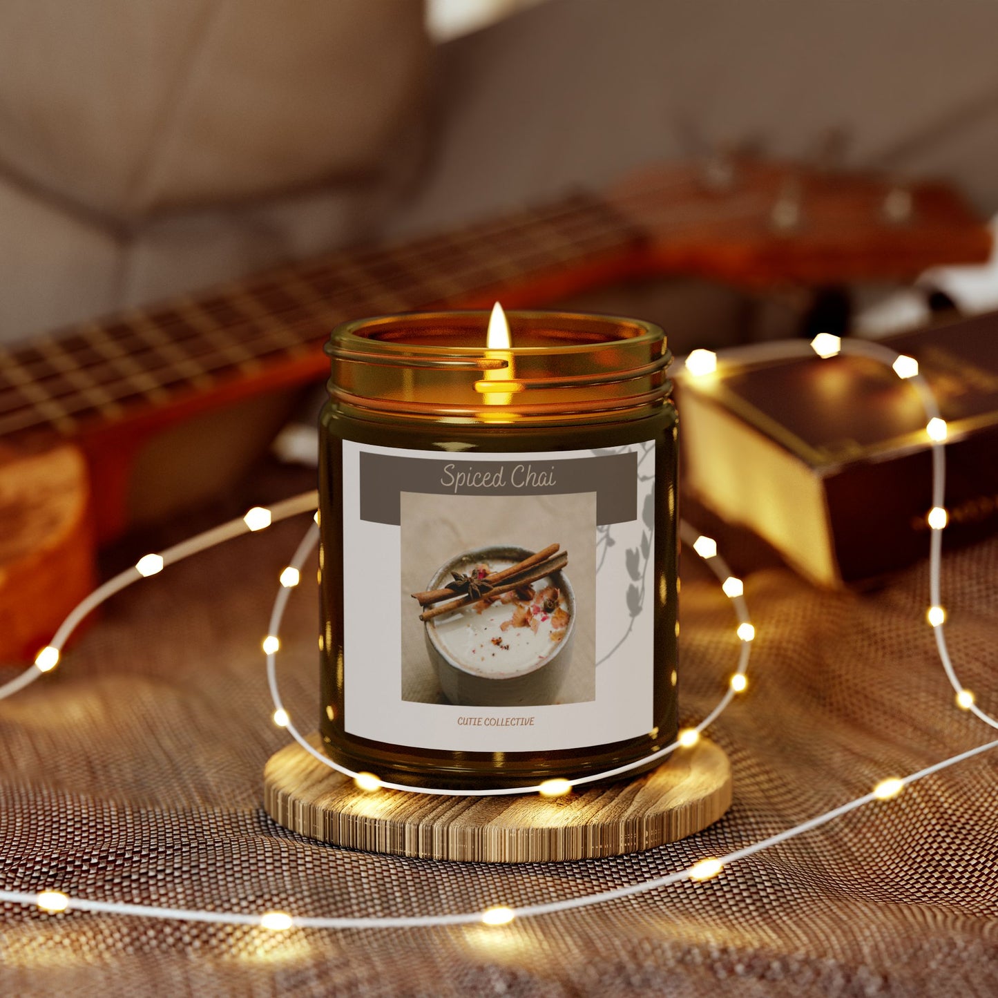 Spiced Chai Scented Soy Candle 9oz